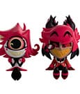 Hazbin Hotel Monitor Buddiez Alastor e Niffty Statue Youtooz
