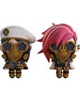 Arcane Vinyl Figures 2-Pack Caitlyn & Vi Taskforce 7 cm Youtooz