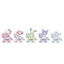 Sanrio Equestrian Series Mini Figures Hello Kitty and Friends 5 cm Blind Box Display (12)