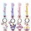 Sanrio Peach Series Portachiavi con Cinturino da Polso - Hello Kitty e Amici - Espositore da 12 Pezzi YuMe Toys