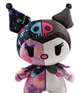 Peluche Kuromi Graffiti Edition Sanrio DZNR 18 cm YuMe Toys