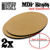 MDF Bases - Oval 92x120mm