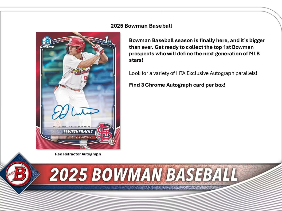 Topps - 2025 Bowman Baseball Delight Box