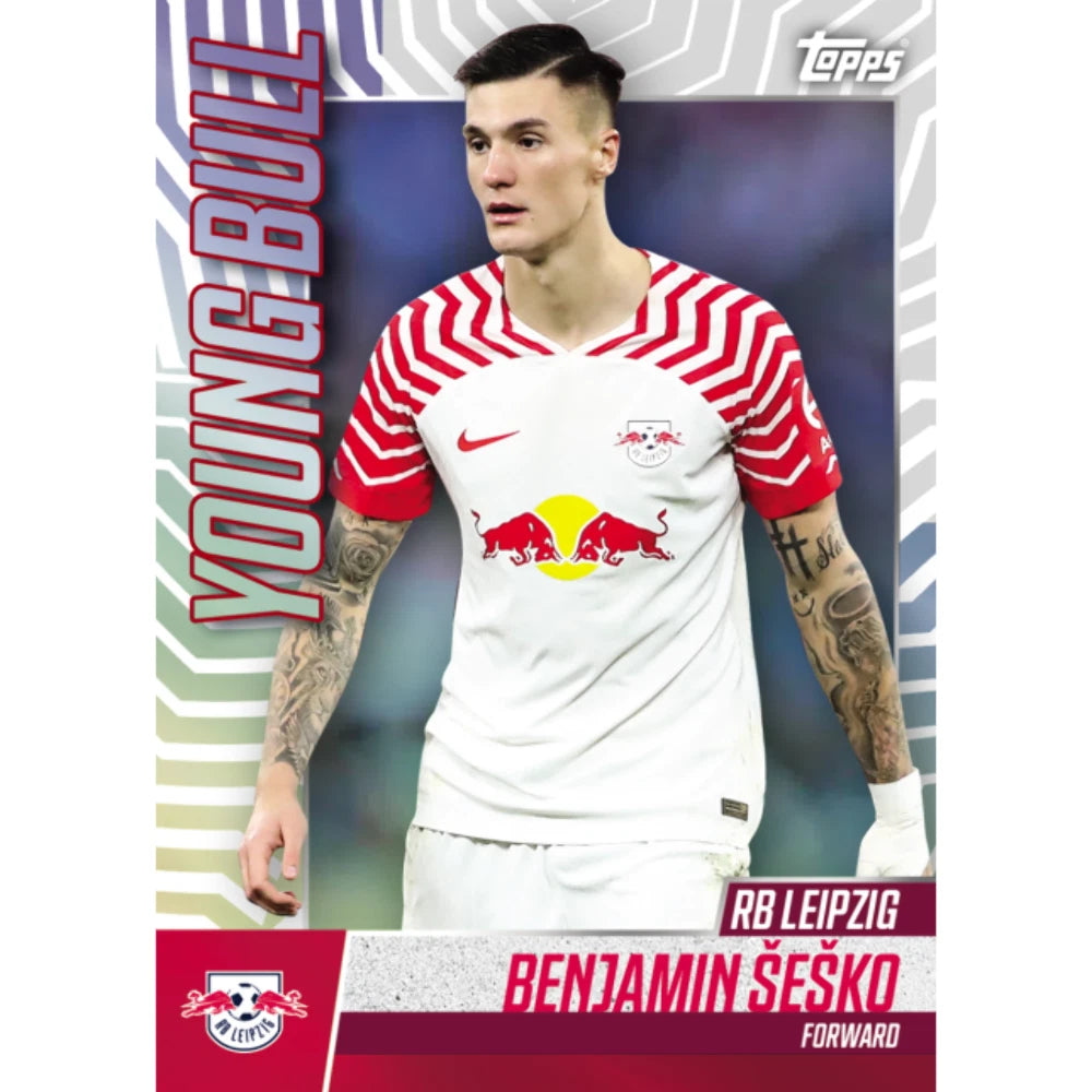 Topps - 100% RB Liepzig - Premium Trading Cards - Season 2023/24 – Box da 30 carte