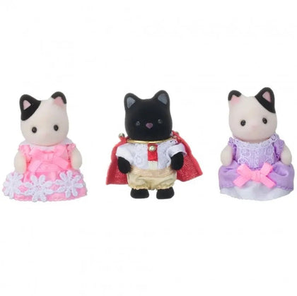 Sylvanian Families - Baby Trio (Princess Dresses & Prince Outfit)