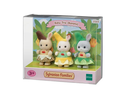 Sylvanian Families - Baby Trio (Banana)