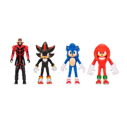 Jakks Pacific - Nintendo - Sonic 3 Movie personaggi articolati 6 cm