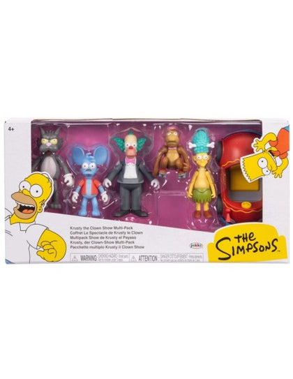 Jakks Pacific - The Simpson - Action Figures 6 cm - Krusty Multipack