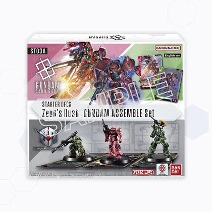 Gundam Card Game - Assemble Starter Set [ST03A] - Zeon's Rush ENG