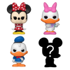 Bitty POP! Disney - Minnie 4PK Vinyl Figures 2 cm