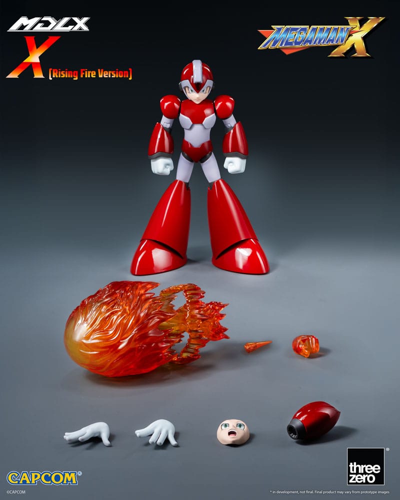 Mega Man X MDLX Action Figure X (Rising Fire Version) 12 cm ThreeZero