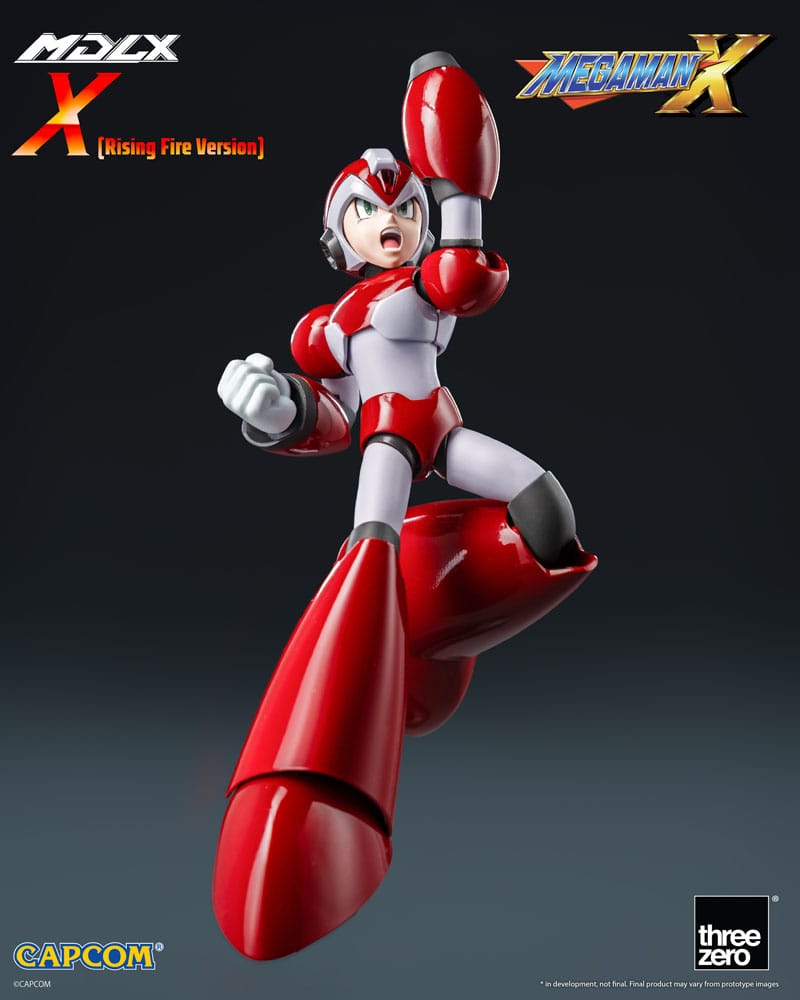 Mega Man X MDLX Action Figure X (Rising Fire Version) 12 cm ThreeZero