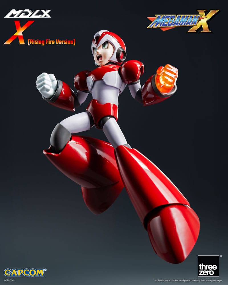 Mega Man X MDLX Action Figure X (Rising Fire Version) 12 cm ThreeZero