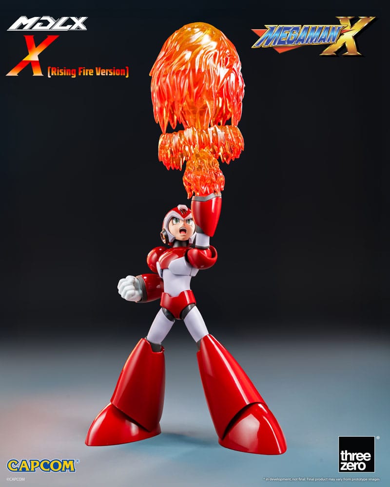 Mega Man X MDLX Action Figure X (Rising Fire Version) 12 cm ThreeZero