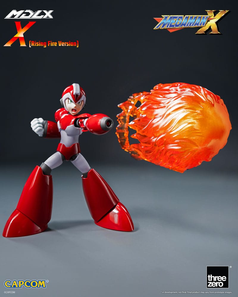 Mega Man X MDLX Action Figure X (Rising Fire Version) 12 cm ThreeZero