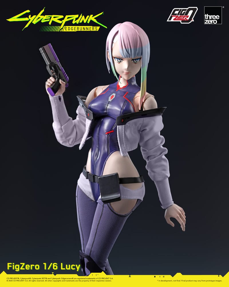 Cyberpunk: Edgerunners Action Figure FigZero 1/6 Lucy 29 cm ThreeZero