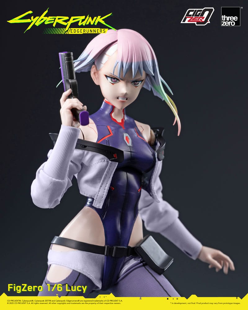 Cyberpunk: Edgerunners Action Figure FigZero 1/6 Lucy 29 cm ThreeZero
