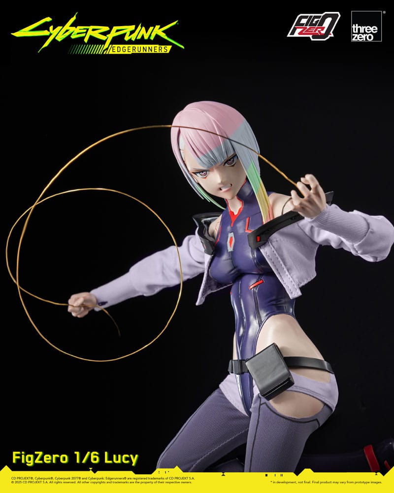 Cyberpunk: Edgerunners Action Figure FigZero 1/6 Lucy 29 cm ThreeZero