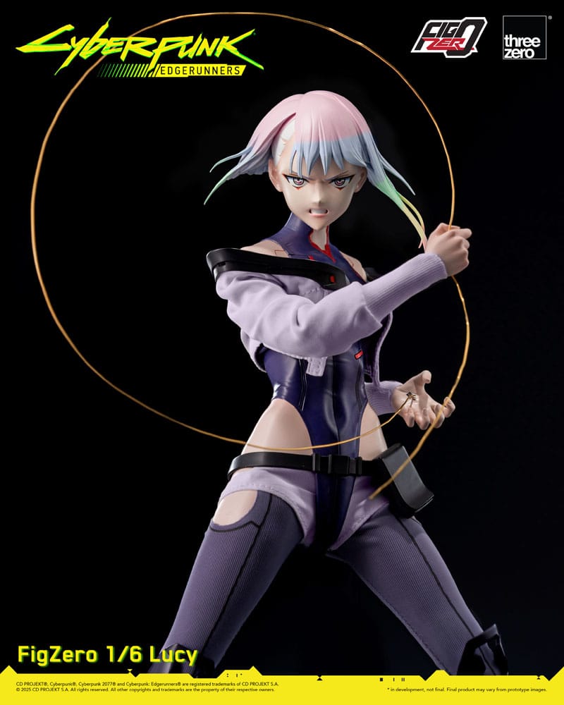 Cyberpunk: Edgerunners Action Figure FigZero 1/6 Lucy 29 cm ThreeZero