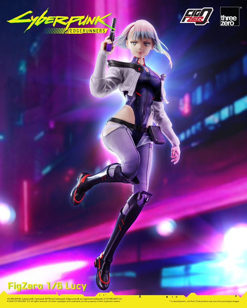 Cyberpunk: Edgerunners Action Figure FigZero 1/6 Lucy 29 cm ThreeZero