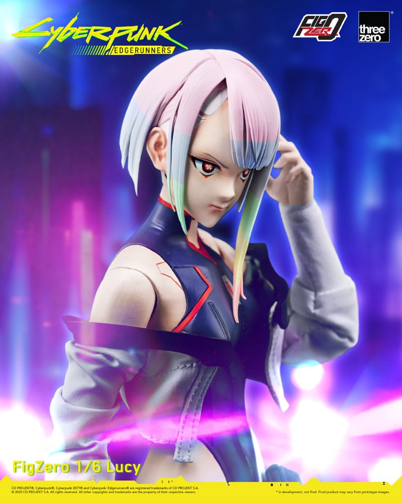 Cyberpunk: Edgerunners Action Figure FigZero 1/6 Lucy 29 cm ThreeZero