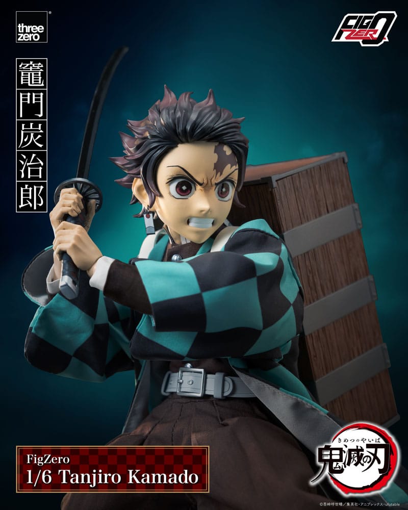 Demon Slayer: Kimetsu no Yaiba FigZero Action Figure 1/6 Tanjiro Kamado 27 cm - ThreeZero