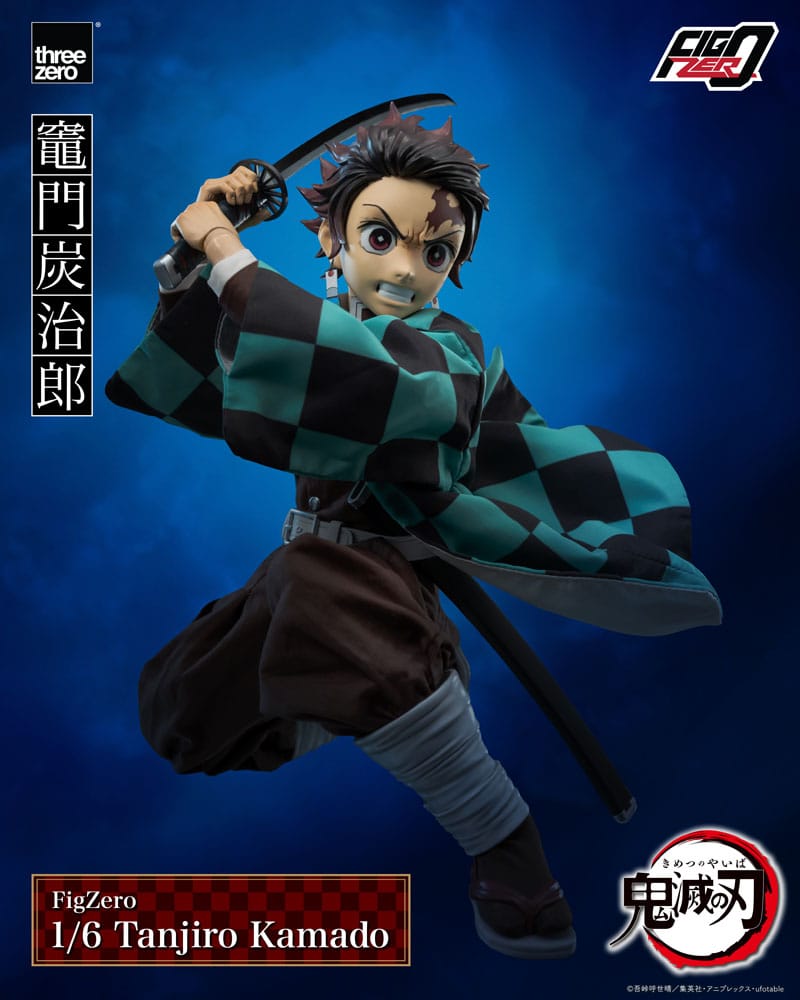 Demon Slayer: Kimetsu no Yaiba FigZero Action Figure 1/6 Tanjiro Kamado 27 cm - ThreeZero