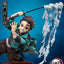 Demon Slayer: Kimetsu no Yaiba FigZero Action Figure 1/6 Tanjiro Kamado 27 cm - ThreeZero