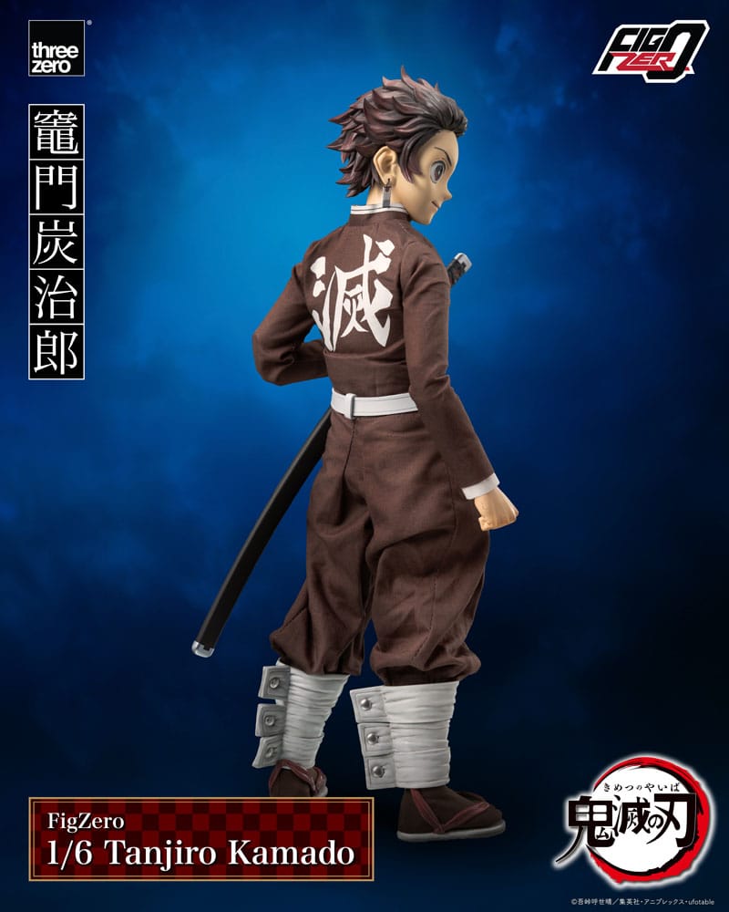 Demon Slayer: Kimetsu no Yaiba FigZero Action Figure 1/6 Tanjiro Kamado 27 cm - ThreeZero