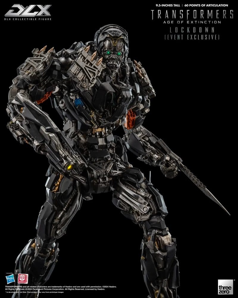 Transformers: Age of Extinction DLX Action Figure 1/6 Lockdown 24 cm ThreeZero
