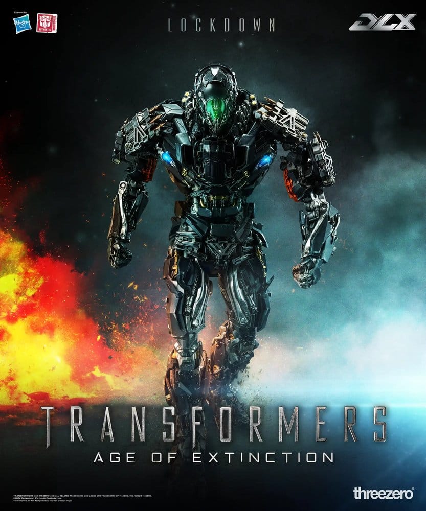 Transformers: Age of Extinction DLX Action Figure 1/6 Lockdown 24 cm ThreeZero