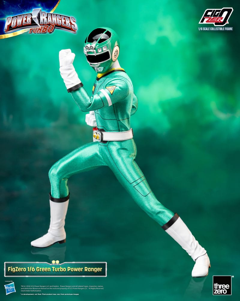 Power Rangers Turbo FigZero Action Figure 1/6 Green Turbo Power Ranger 30 cm ThreeZero