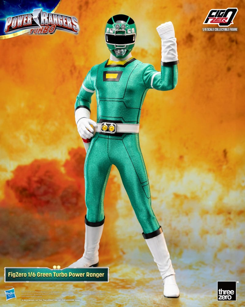 Power Rangers Turbo FigZero Action Figure 1/6 Green Turbo Power Ranger 30 cm ThreeZero