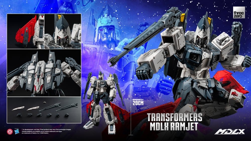 Transformers MDLX Action Figure Ramjet 20 cm ThreeZero