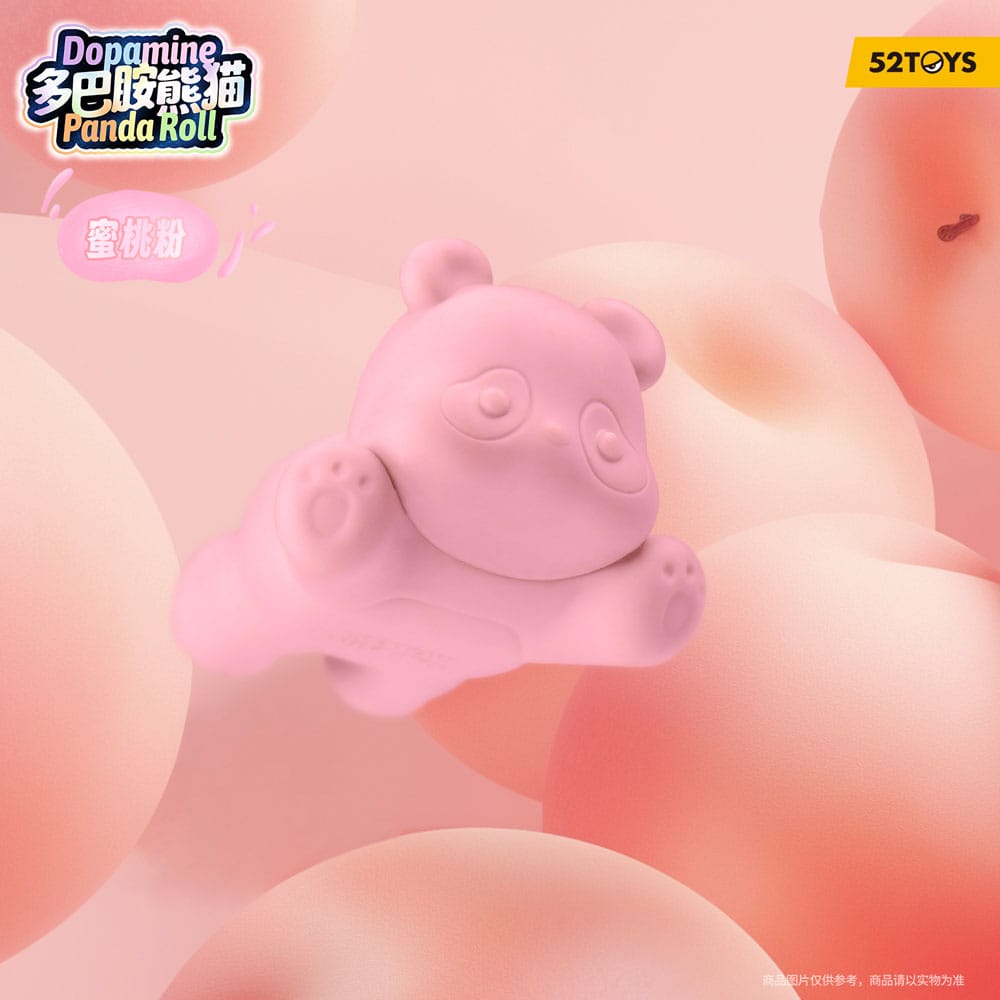 Panda Roll Blind Box Figure, Assortimento da 6 Pezzi, 3 cm - 52TOYS