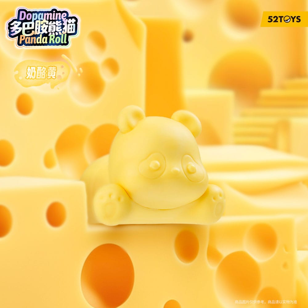Panda Roll Blind Box Figure, Assortimento da 6 Pezzi, 3 cm - 52TOYS