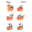 Panda Roll Dragon Boat Racing – Set di 4 figure a sorpresa da 10 cm – 52TOYS