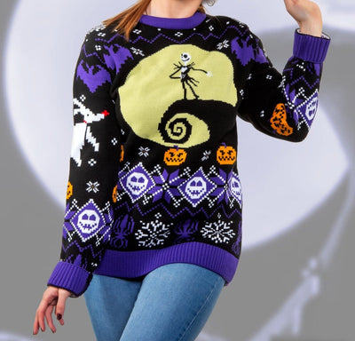 Maglione di Natale Nightmare Before Christmas 8-bit Taglia M