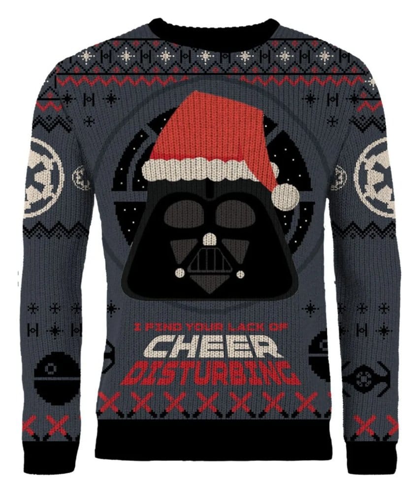 Maglione di Natale Star Wars Darth Vader Taglia M