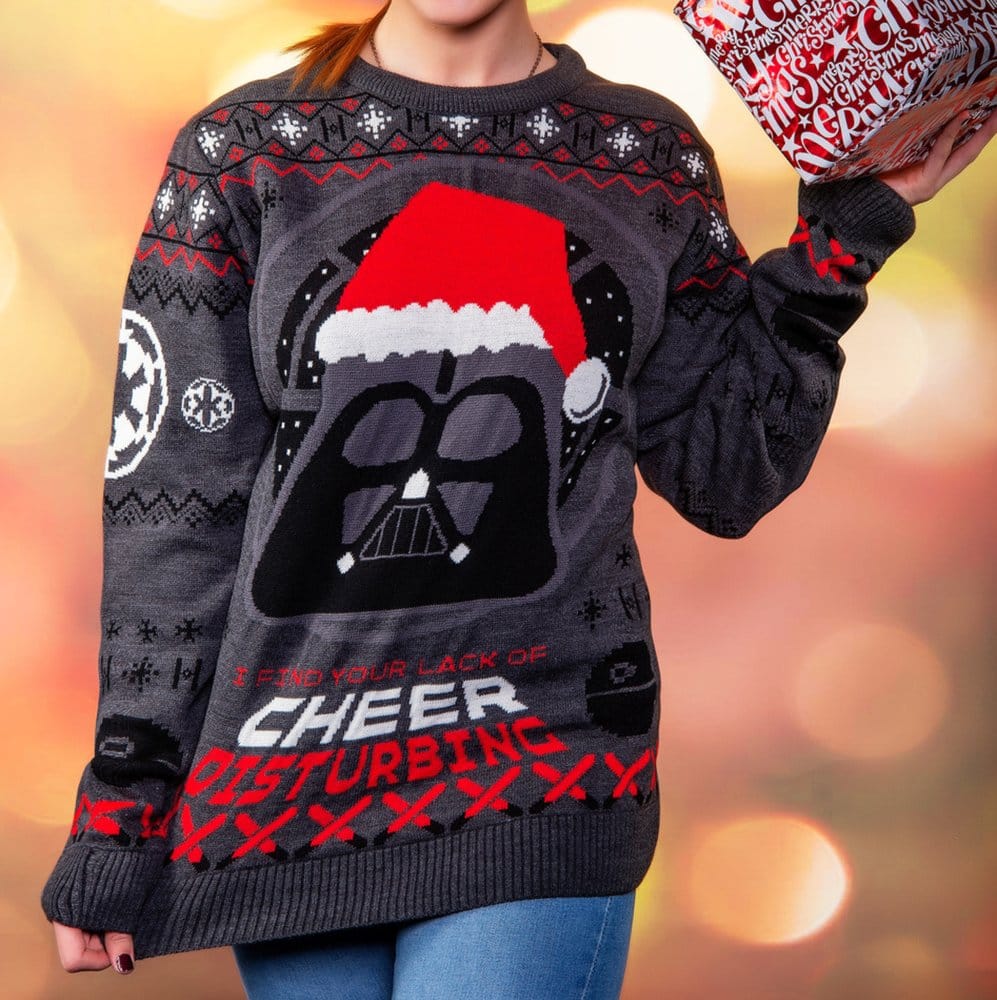 Maglione di Natale Star Wars Darth Vader Taglia M