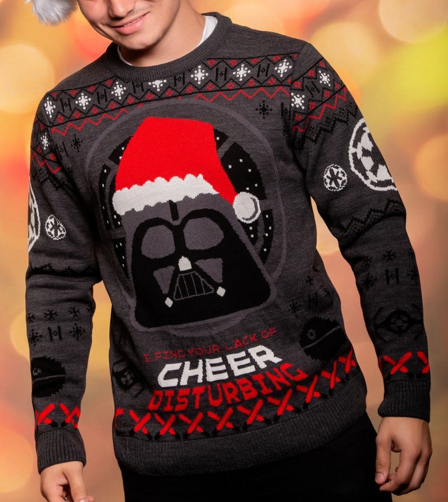 Maglione di Natale Star Wars Darth Vader Taglia M