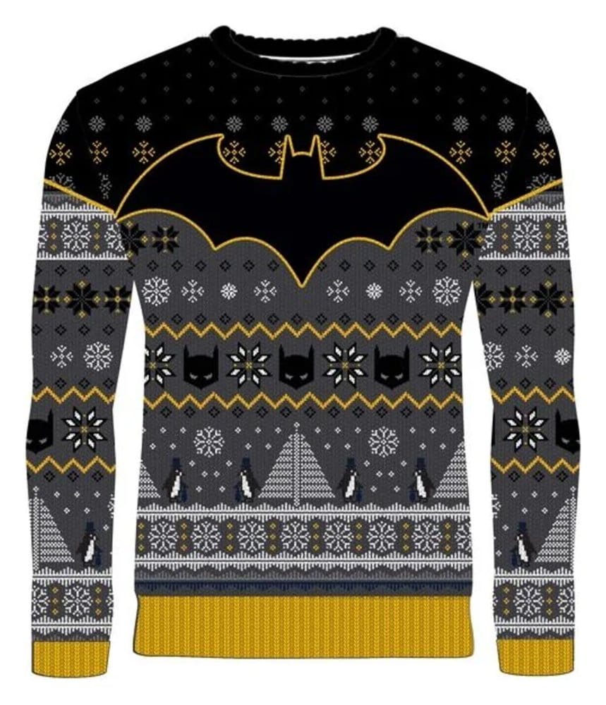Maglione di Natale Batman con Pinguino, taglia XL, AAA Merchandise