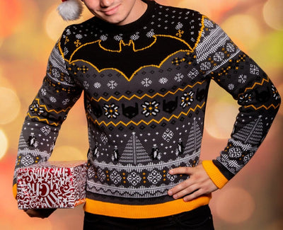 Maglione di Natale Batman con Pinguino, taglia M, AAA Merchandise
