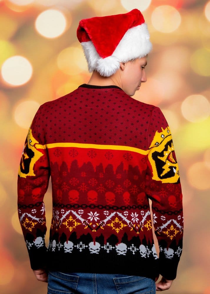 Maglione di Natale Warhammer 40.000 Chaos Taglia L