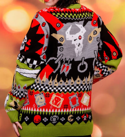 Maglione di Natale Warhammer 40.000 Ork Taglia XL