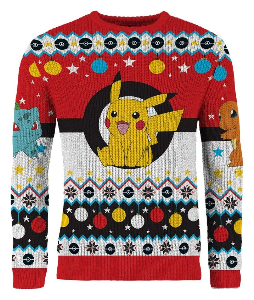 Maglione di Natale Pokémon Taglia M