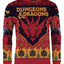 Maglione di Natale Dungeons & Dragons Taglia S
