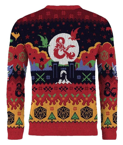 Maglione di Natale Dungeons & Dragons Taglia XXL