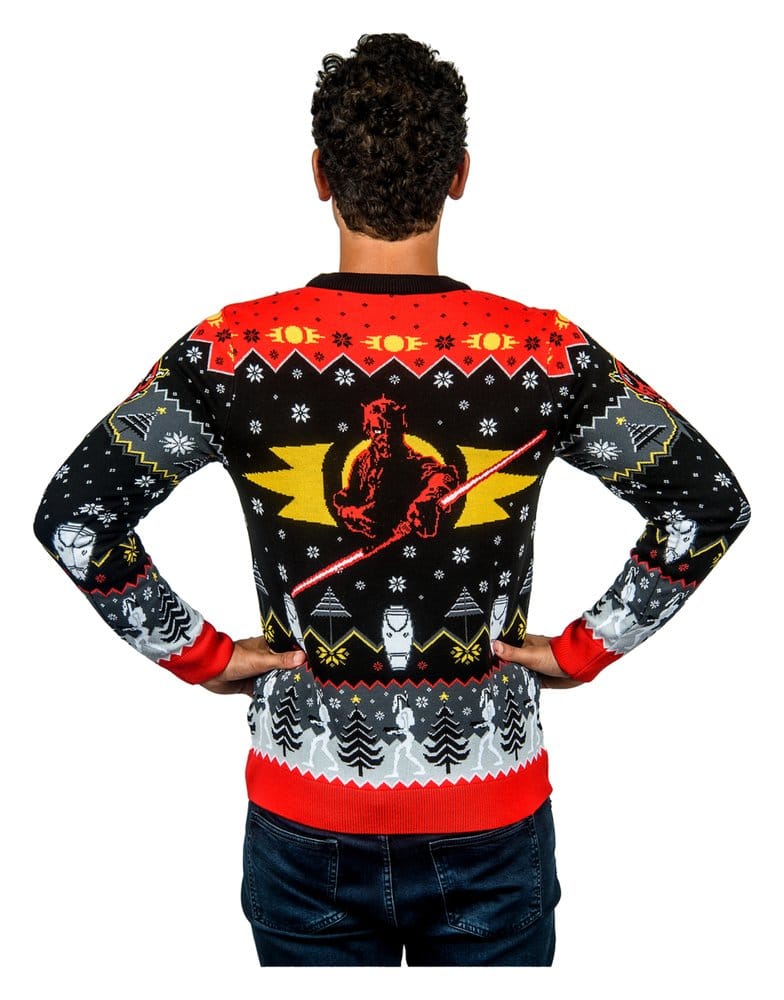 Maglione di Natale Star Wars Sith - Taglia XL