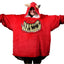 Warhammer 40K – Coperta oversize con cappuccio Squig Rosso